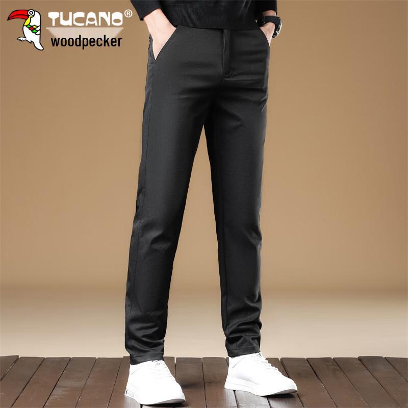 TUCANO Men's Straight-Leg Business Casual Trousers