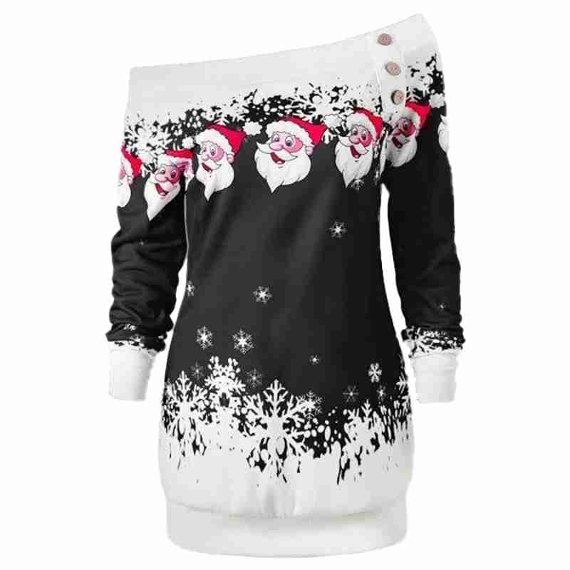 mrs claus jumper dress