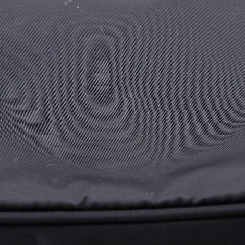 Prada Hobo Schultertasche MV515 Mini Handtasche schwarz Nylon Damen Gebraucht