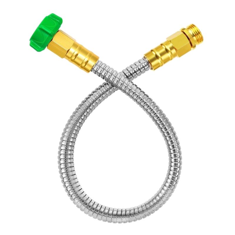 

2ft Garden Hose 3/4inch With High Pressure Water Flows Capacity For Outdoor Faucets And Sprinkler Connector 1