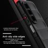 KEYSION Shockproof Matte Phone Case for Infinix Hot 50 4G Anti-skid Soft Silicone Phone Back Cover for Infinix Hot 50 Pro 4G