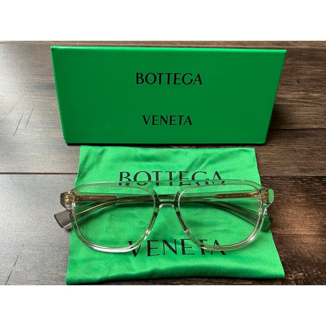 Used Bottega Veneta clear frame glasses