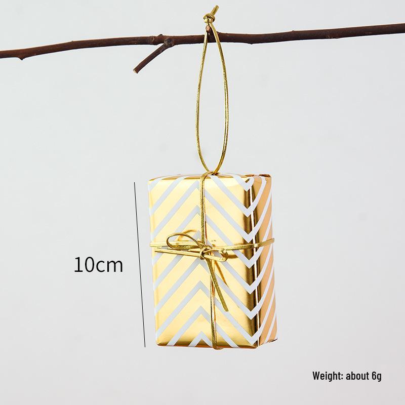 Festive Mini Gift Box Decoration for Christmas Display
