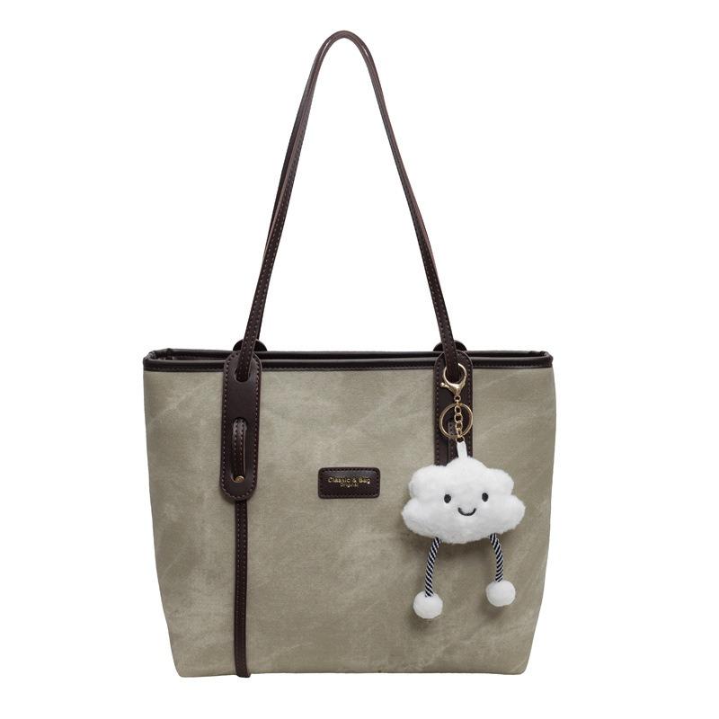 commuting to work, armpit bag for women shopping, new retro fashion casual tote bag, high-end textured shoulder bag