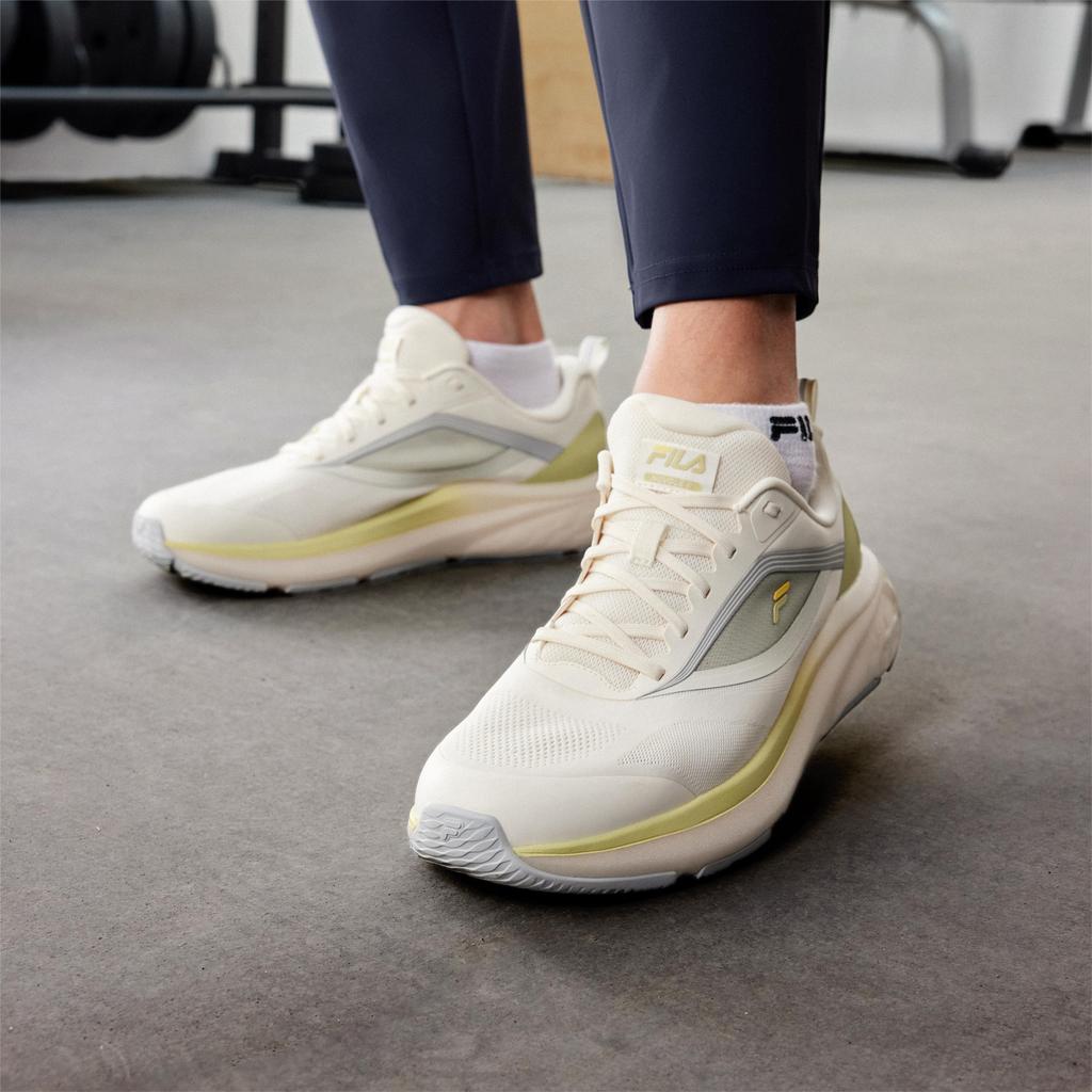 FILA Nuvole 2 Lightweight Low-Top Running Shoes Men sneaker White A12M421106FWW