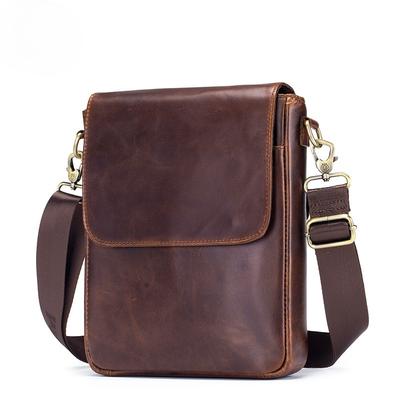 Sac bandoulière homme en cuir de vachette et sac bandoulière homme en cuir véritable