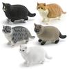 Black Cat Pvc Animal Model For Educational Playroom Decor Collectors Item