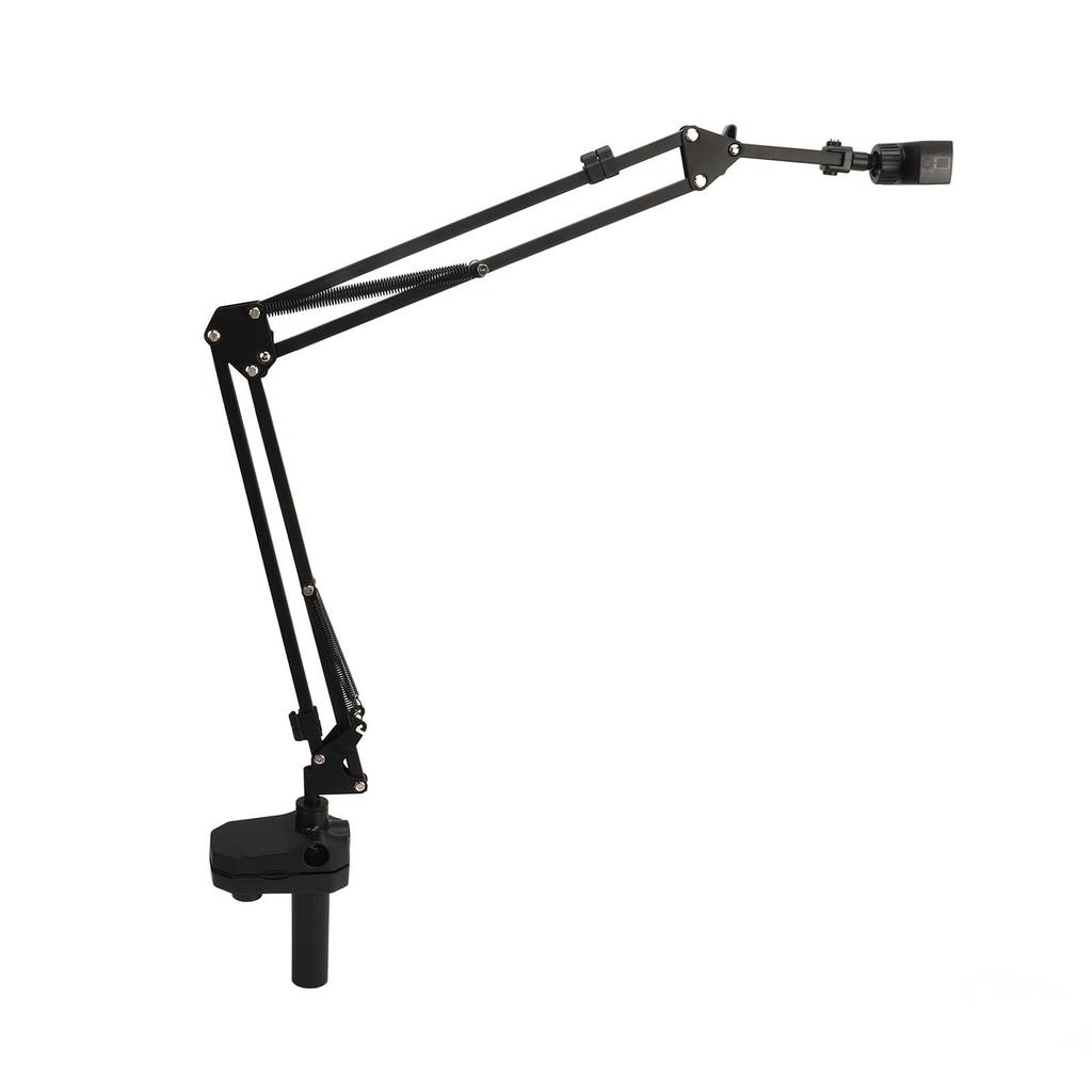 Heavy Duty Phone Tablet Metal Holder Adjustable Alloy Steel Phone Holder Cantilever Bracket with Clamp