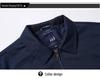 Herren Business Casual Übergröße Frühling-Herbst Jacke - Leichtgewichtiger Umlegekragen für Väter mittleren Alters und ältere