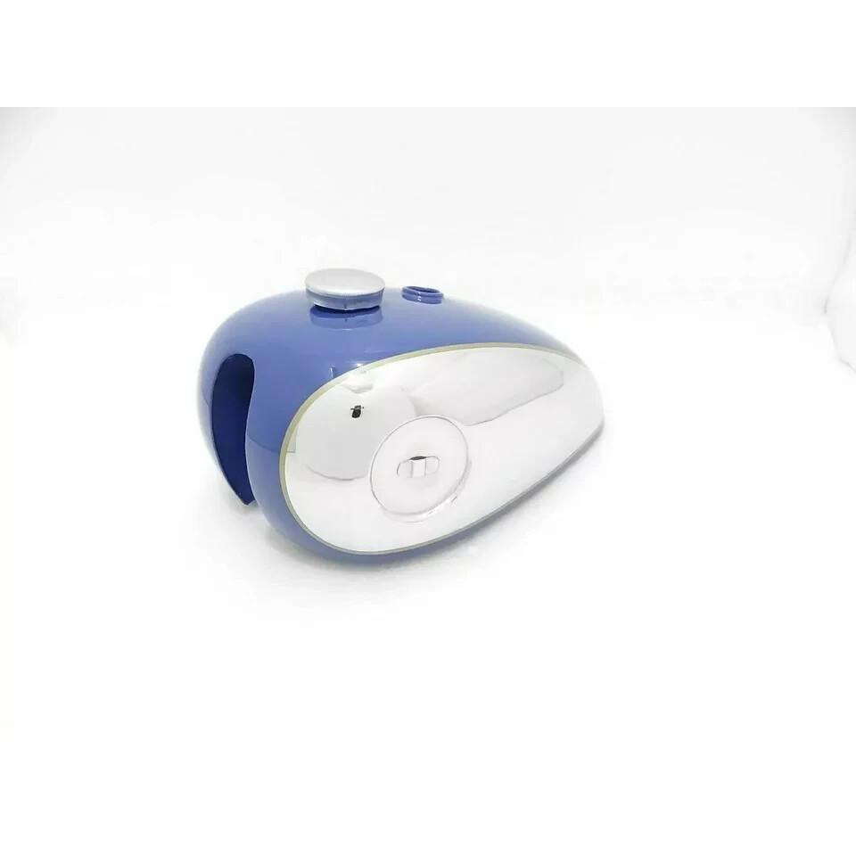 BSA B33 1955 Swinging Arm 2 Gallon Blue & Chrome Painted Petrol Tank + Cap |Fit