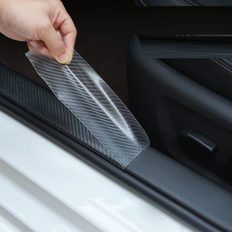 Car Stickers Auto Interior Protector Film Door Edge Protective Nano Glue Car Trunk Door Sill Full Body Sticker Vinyl Accessories