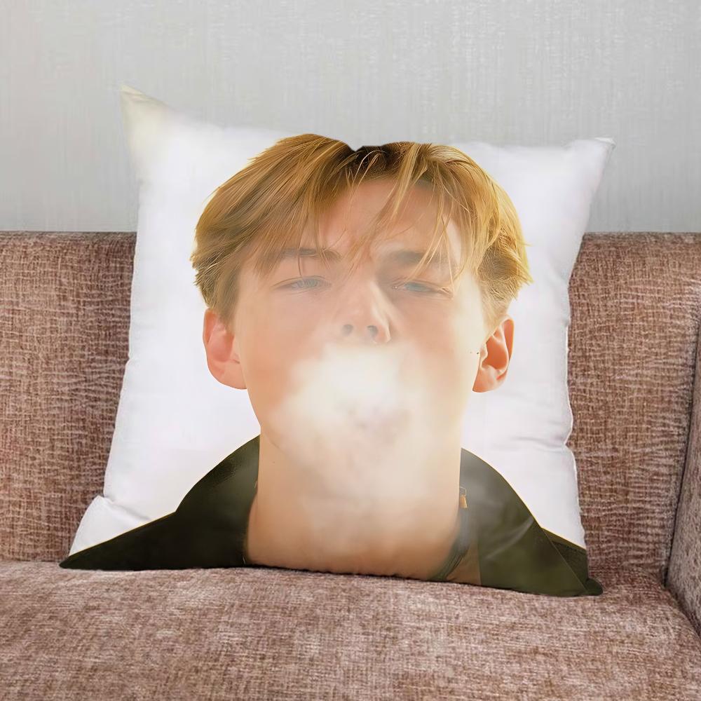 SCHAUSPIELER L-Leonardo D-DiCaprio Kissenbezug Für Zuhause Schlafzimmer Auto Büro Dekoration Wohnzimmer Sofakissenbezug Geeignet