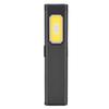 Magnetic EDC Flashlight Waterproofing 5 Gears Lighting Adjustable Portable Flat Pocket Flashlight for Camping Black