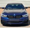 For BMW 5 Series G30 G31 M-Tech M Sport 2017-2020 High Quality 4PCS MP Style Car Front Lip Bumper Spoiler Body Kit Glossy Black