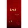 Sturdy Frosted Red Envelope for 2026 New Year - Wealth-Attracting Gift Bag