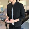 Spring and Autumn Jackets Men's Jackets New Casual Solid Color Korean Style Trendy Versatile Baseball Uniforms Men's Fashion Teenagers