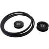 AB34-GX20286 GX20287 Flat Idler Pulley With Drive Belt GX20006 For Lawn Mower 1760097 280-143 690409MA 280-097 265-186