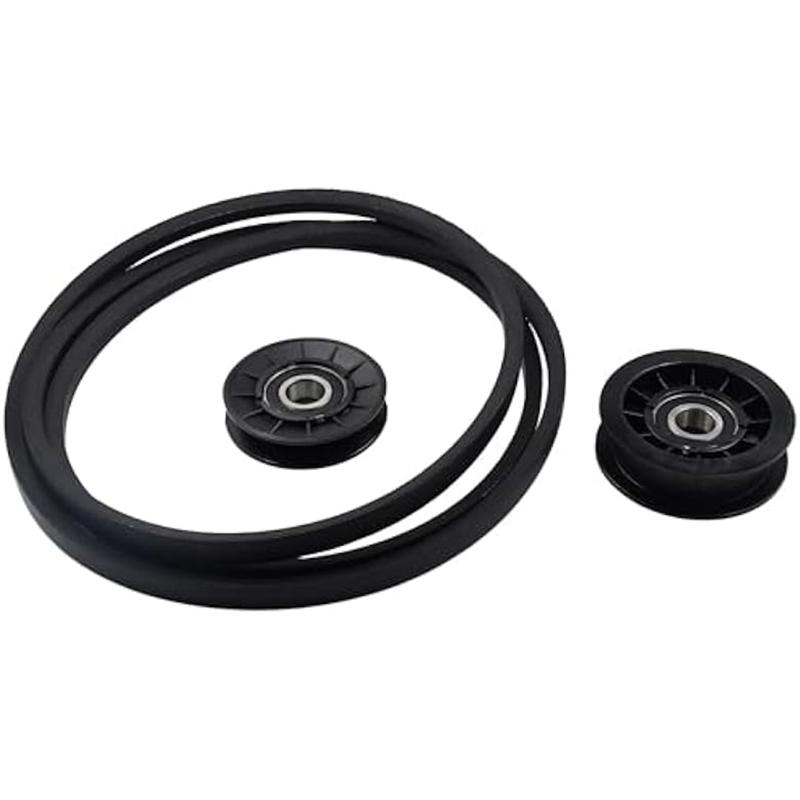 AB34-GX20286 GX20287 Flat Idler Pulley With Drive Belt GX20006 For Lawn Mower 1760097 280-143 690409MA 280-097 265-186