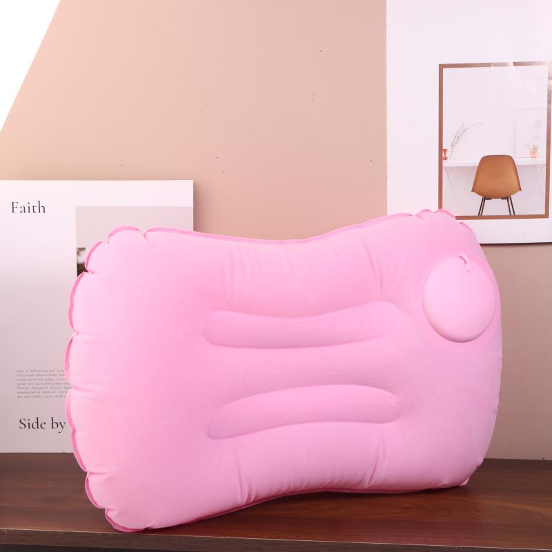 Camping Inflatable Pillow Outdoor Portable Pillow Pool Pillow Lightweight Soft Car Pillow For Neck And Lumbar Support
