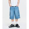 MLB New York Yankees Vintage Waschung Arbeitskleidung Denim Shorts Herren Shorts 3LDPV0163-50INS