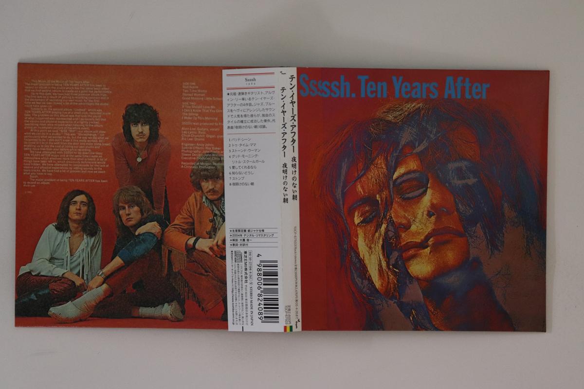 

CD TEN YEARS AFTER - Ssssh TOCP67503 CHRYSALIS 2004 Japan Obi Rock Used