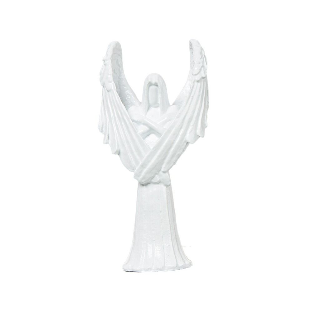 

Hand Carved Halloween Angels Statue Abstract Art Ornament Durable Dark Angel Sculpture Bedroom белый