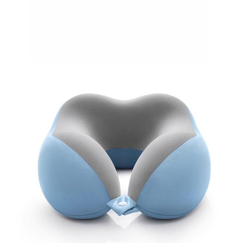 Ergonomic Neck Pillow Comfortable Ergonomic U-Shaped Neck Pillow with Storage Bag Slow Rebound Support, for Travel, Napping, and Office Use
