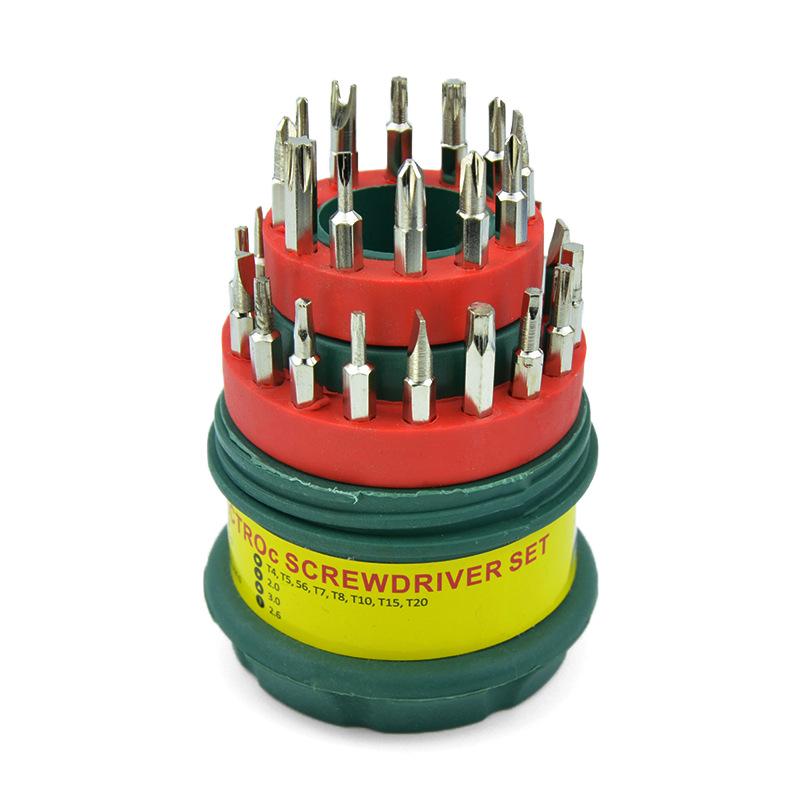 31-Piece Pagoda Multi-Function Screwdriver Set