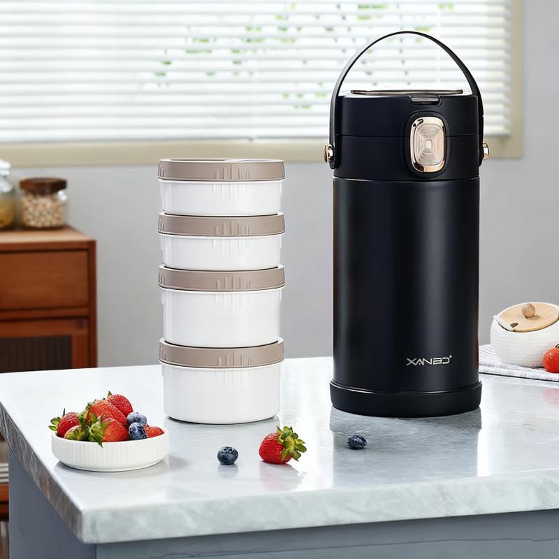 

Tejiejing 304 Stainless Steel Insulated Food Container