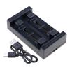Efficient LIR2450 LIR2477 Button Cell Charger With Independent Charging Slot And Overcharge Protections Power Supply