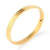 Lovers Bracelets Woman Titanium Stainless Steel Cubic Zirconia Fashion Cuff Charm Strap Bangles Jewelry for Women Gifts