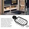 Hanging Faucet Storage Rack   Sink Dishcloth Sponge Drainer Rack for Kitchen Bathroom