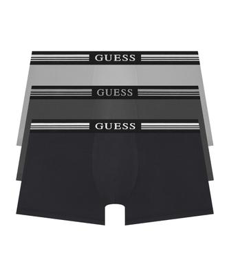 [Guess] Unifarbene Badehosen Set 3er-Pack (BK/CH/GY) [Versand aus Korea] 100 % authentisch