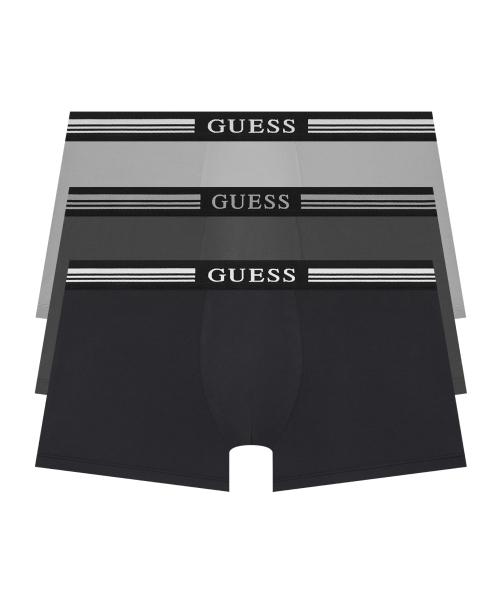 [Guess] Однотонные плавки Набор 3 шт. (Ч/З/С) [Отправлено из Кореи] 100% Оригинал 95