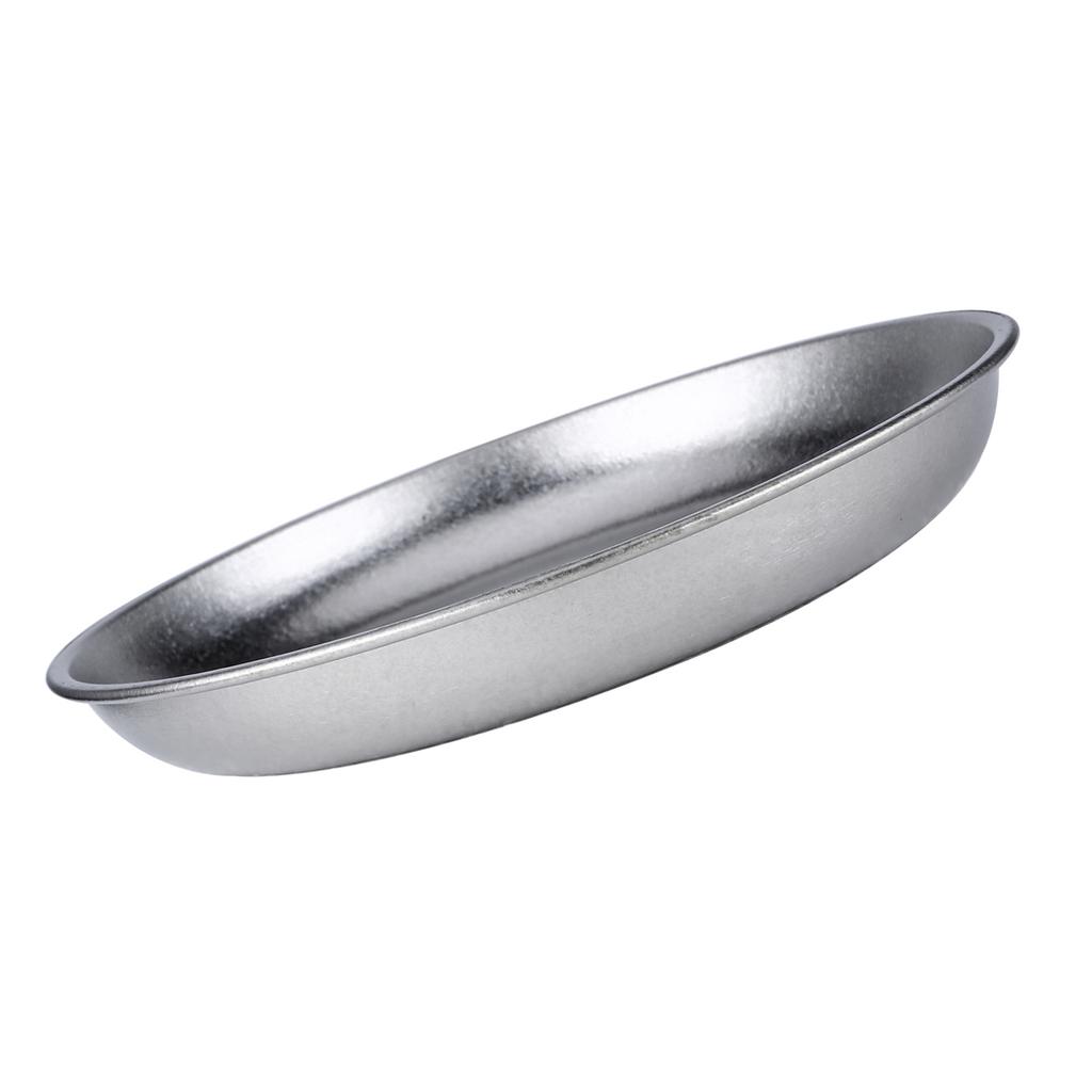 Portable Titanium Camping Plate Pure Ti Salad Plate Durable Lightweight 800ml Capacity Outdoor BBQ Plate Picnics Plate