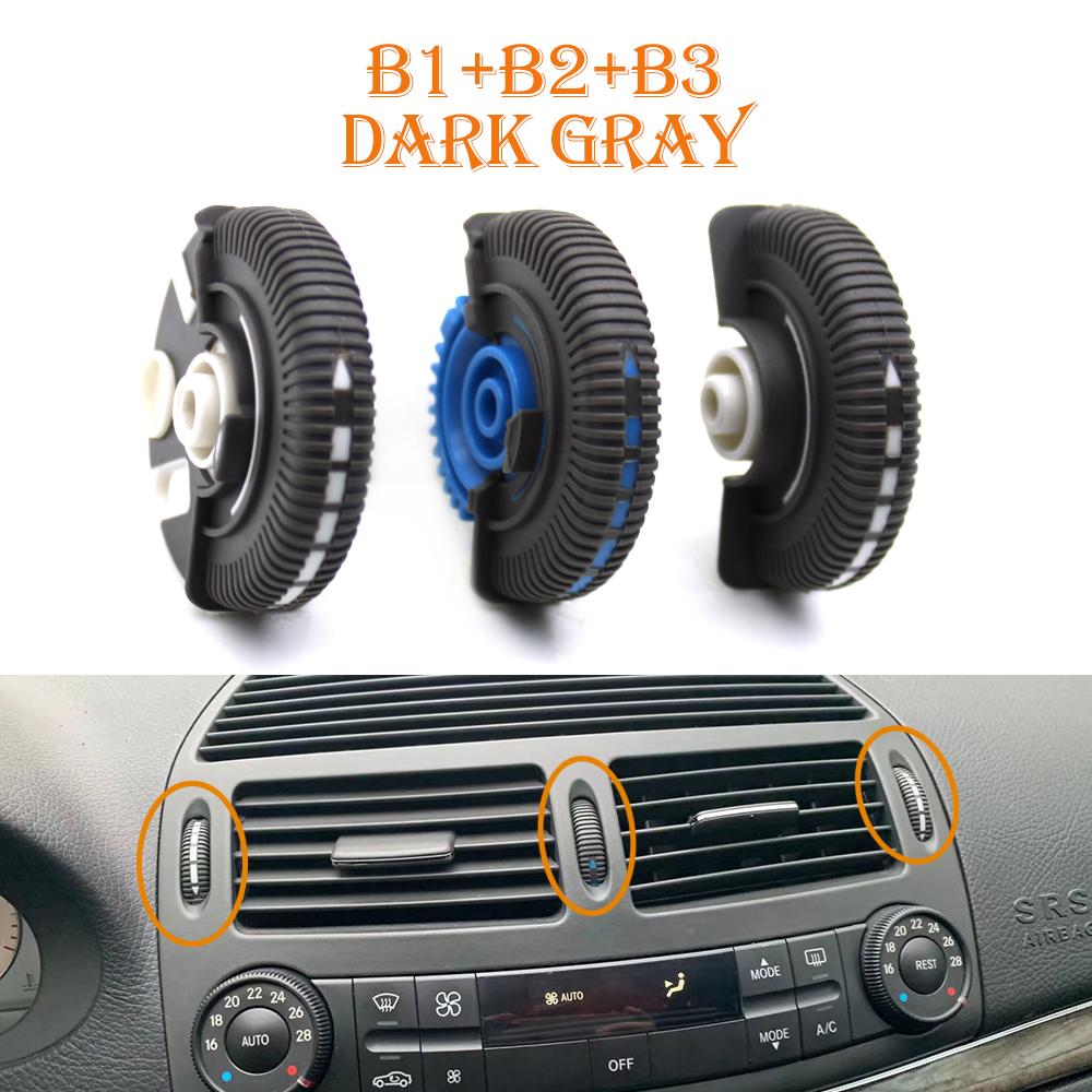 Vorne Links Rechts Klimaanlage AC Lüftungsgitter Basis Rollknopf Für Mercedes Benz E-Klasse W211 2003-2008 E230 E260 E280 2118300054