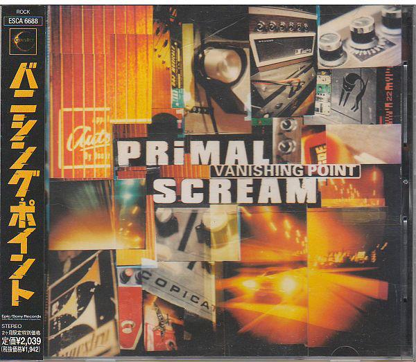 

CD PRIMAL SCREAM - Vanishing Point ESCA6688 Creation Record 1997 Japan ObiRock Used