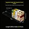 Automatic Pusher Organizer Self-Propelled Storage Rack with Compartments for RV Travel Kitchen Snack Drink Storage Use