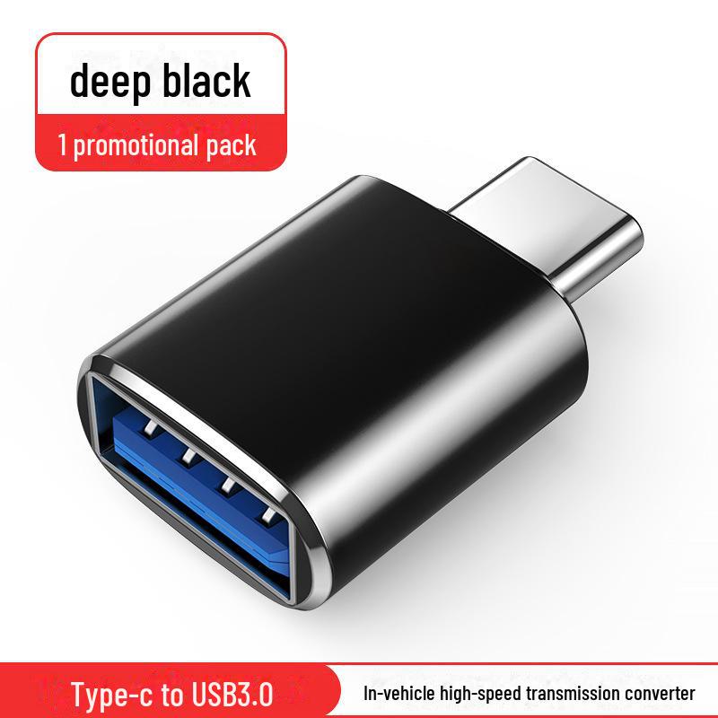 USB-C OTG ადაპტერი: მანქანის გადამყვანი მობილურისთვის, U დისკისთვის, მონაცემთა და ნავიგაციისთვის.