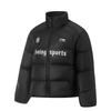 Li Ning Sports Lifestyle Series Casual Mode Winddicht Waterafstotend Los Warm Comfortabel Koppel Donsjack Unisex Bovenkleding Zwart AYMV439-2