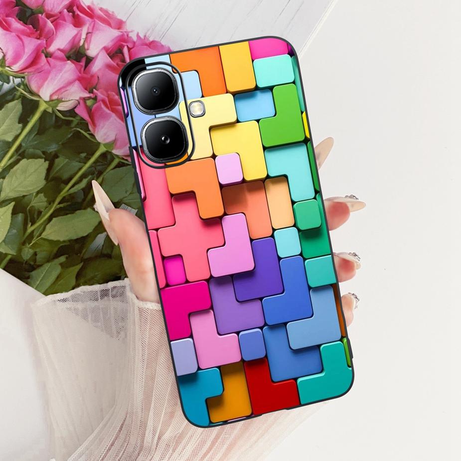 

For Infinix Smart 20 Case X6840 X6840B Luxury Flowers Butterfly Painted Phone Cover Case For Infinix Smart 20 Smart20 Soft Shell Infinix Smart 20