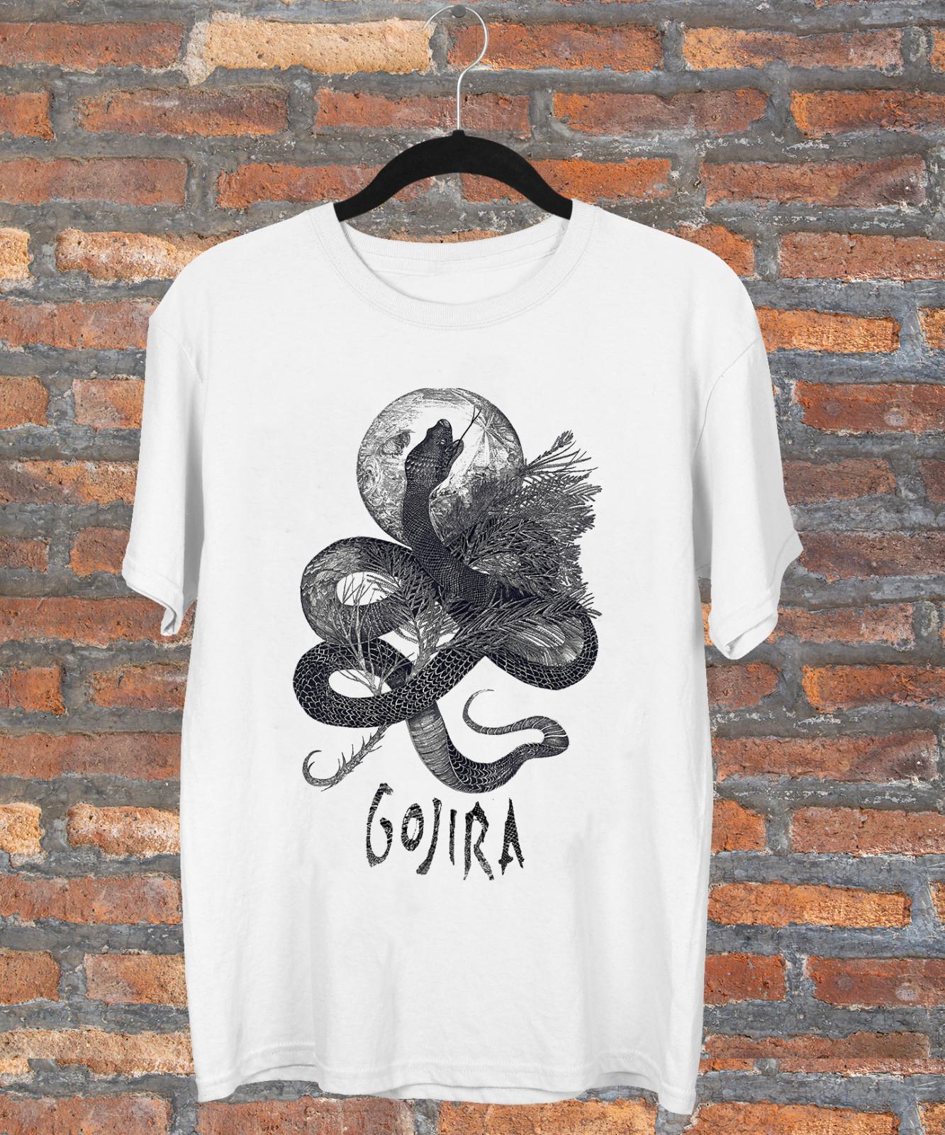 Hot Gojira Band Cotton Gift For Fan White S-2345 XL Unisex T-Shirt Unisex T-Shirt XXXXL