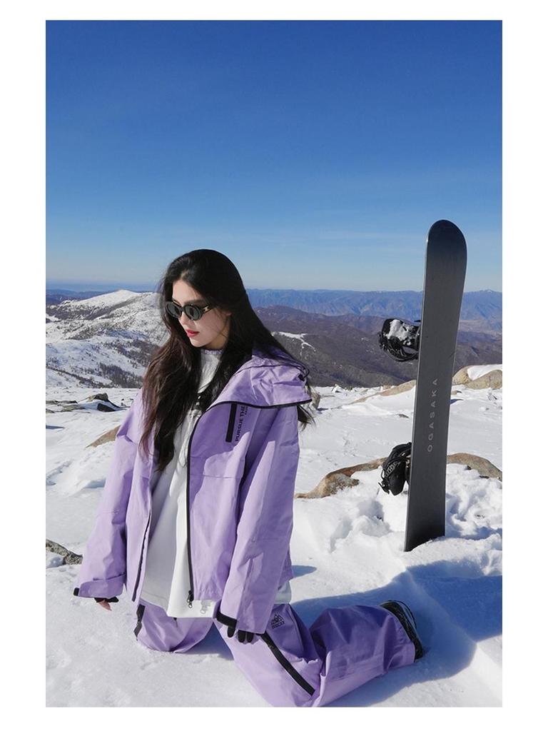 Unisex Skianzug Set - Kleine Größen, Winter Samt Verdickt, -40℃ Kälteschutz, Bergsteiger Baumwolljacke