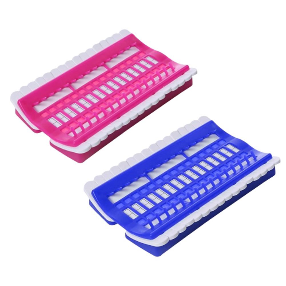 2pcs 30 Positions Embroidery Thread Holder Plastic for Sewing and Cross Stitch Embroidery Thread