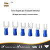 Intermediate PVC Insulated Fork Terminal SV Copper Cold Crimp Y-Type Quick Connect Wire Lug