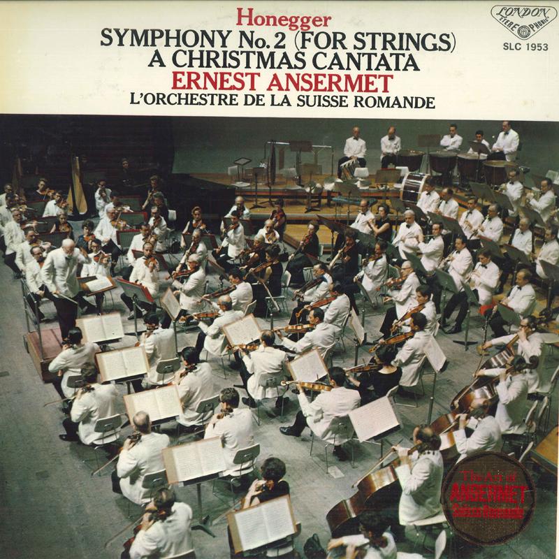 

LP Record - Honegger: Symphony No. 2 / Christma SLC1953 LONDON 1971 Japan Classical Used