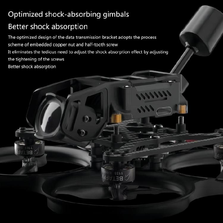 Reliable Quadcopter Structure Precise Drones Rack Plastic Frame fit for Pavo20