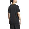 Adidas Contrast Chest Logo Crew Neck Basic Sports T-shirt Asia Sizing 'Black' JJ0621