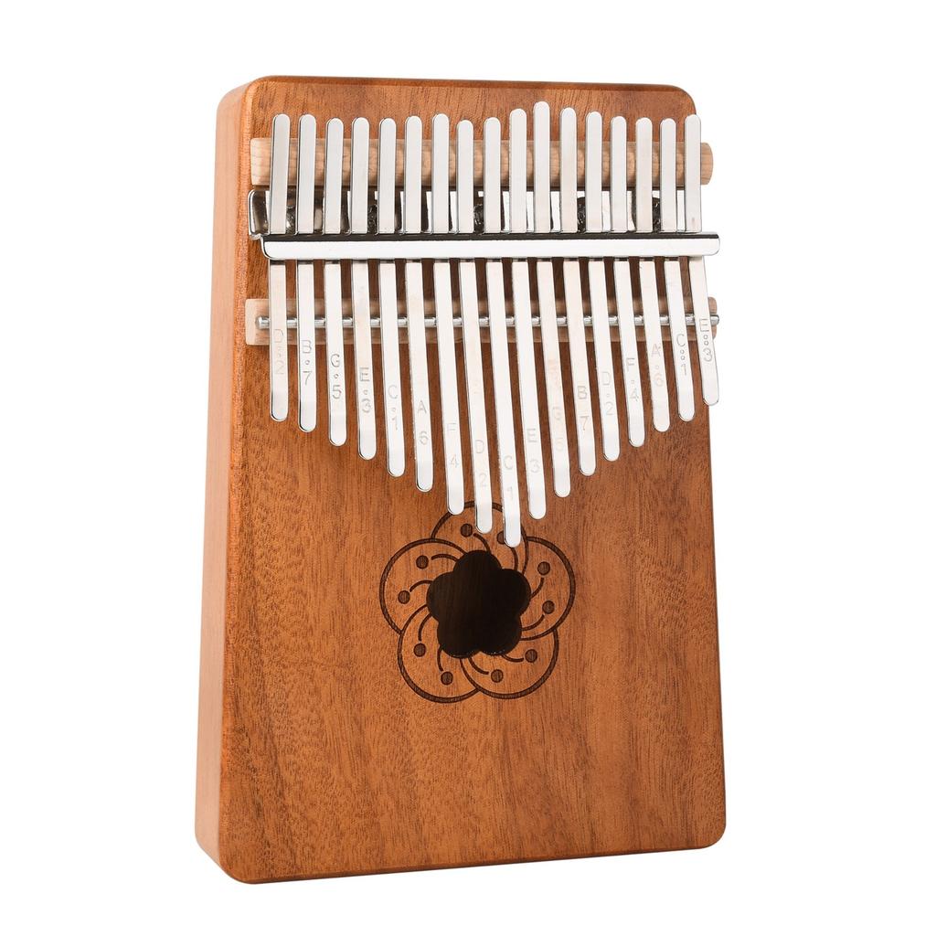 17 Keys Mahogany Thumb Piano Kalimba