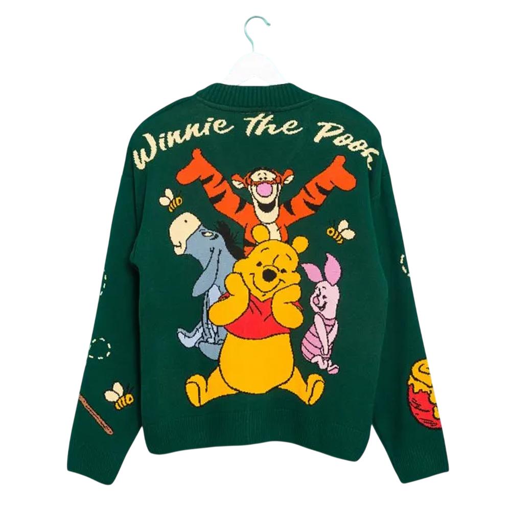 Winnie the Pooh Unisex Adult Knitted Cardigan